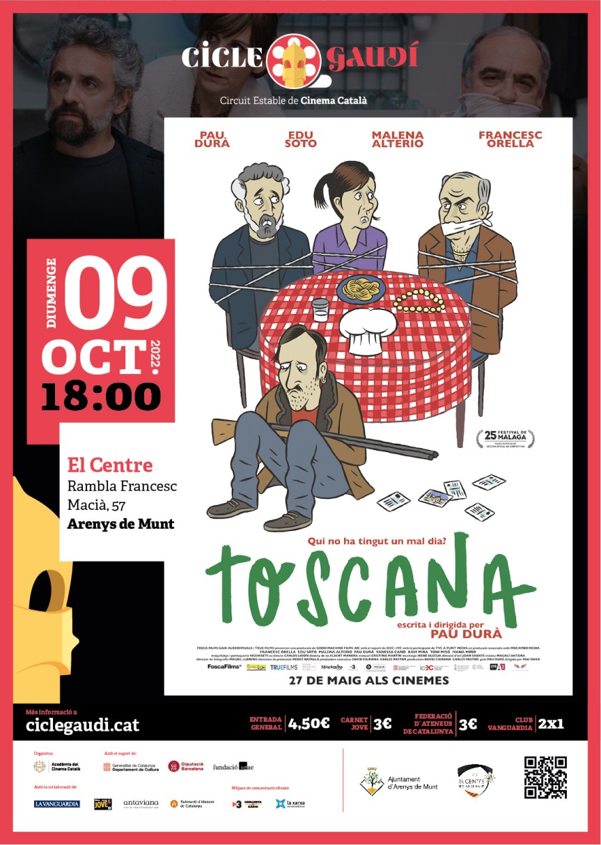 CINEMA CICLE GAUDÍ:&nbsp;TOSCANA