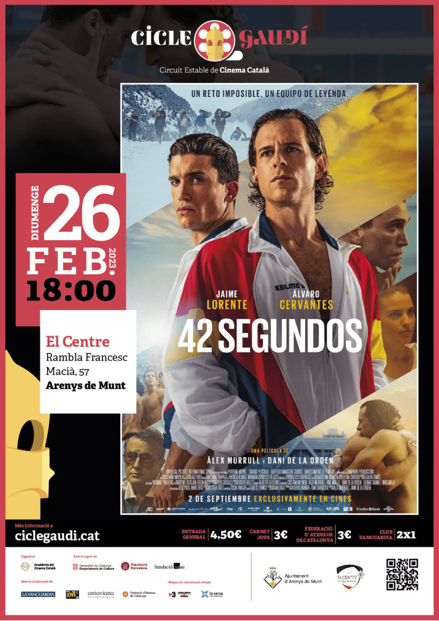 CINEMA CICLE GAUDÍ: 42&nbsp;Segundos