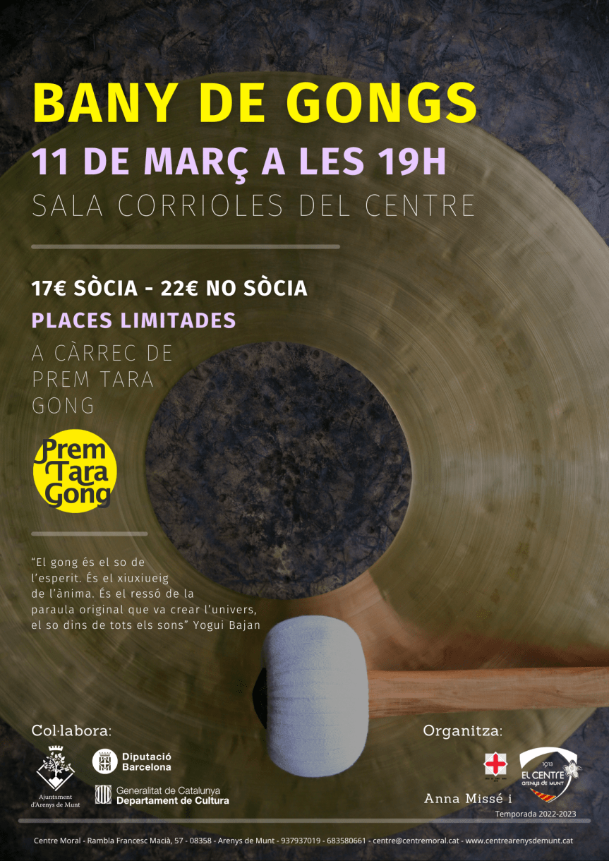 BANY DE GONGS (segona&nbsp;edició)