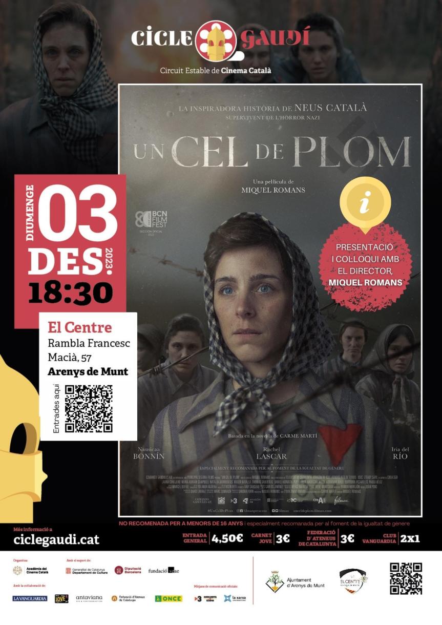 CINEMA CICLE GAUDÍ: UN CEL DE&nbsp;PLOM