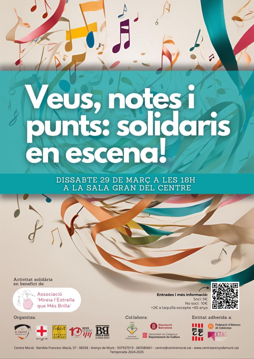 Veus, notes i punts: Solidaris en&nbsp;escena!