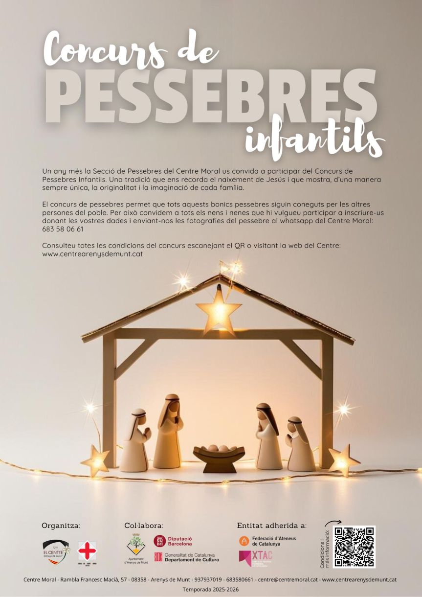 Concurs infantil de&nbsp;pessebres